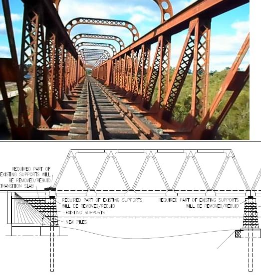 Servicios puente ferroviario uruguay poyry